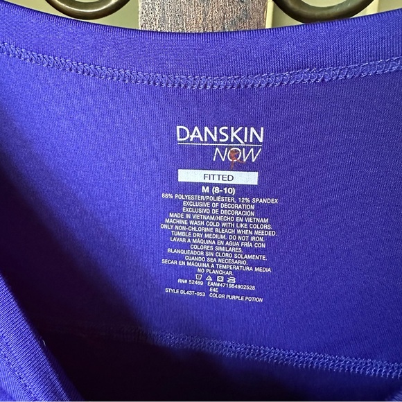 Danskin Now Long Sleeve Workout shirt - Picture 3 of 6